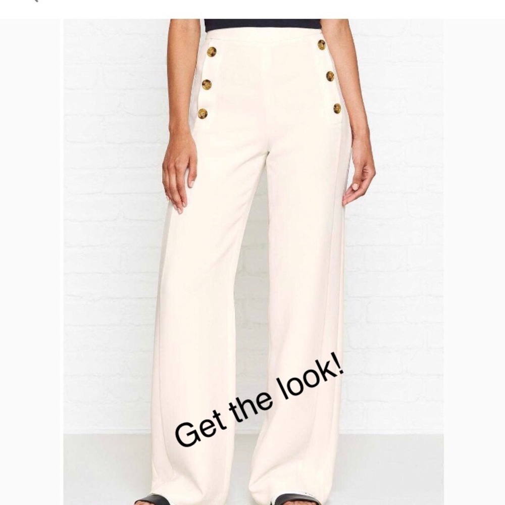 Khaki sailor pants